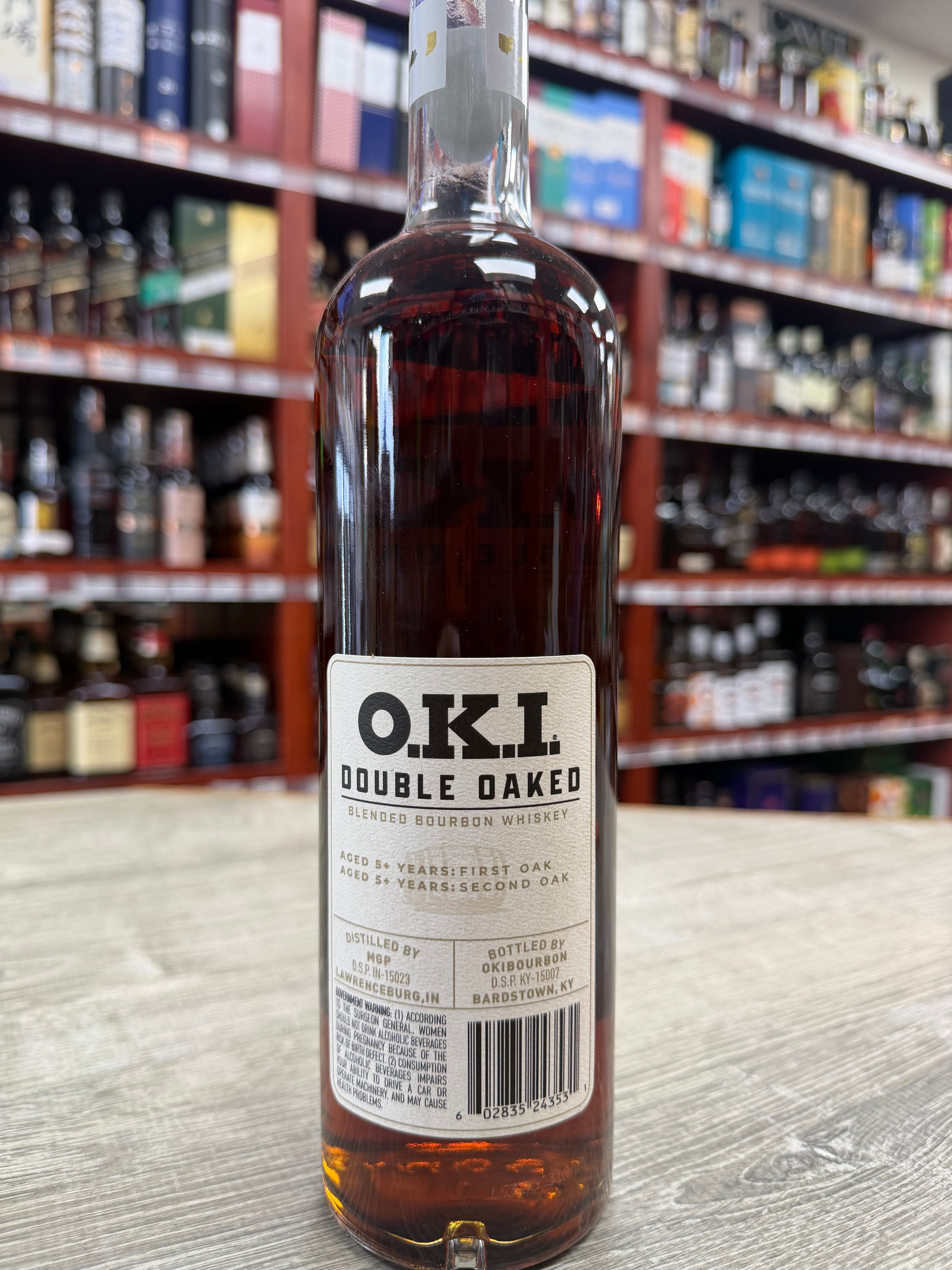 OKI Double Oaked 10y Kosher Liquor Society Single Barrel