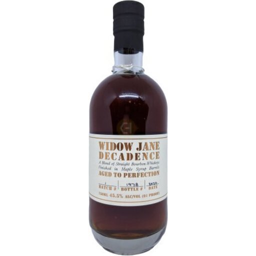 Widow Jane Decadence Straight Bourbon Whiskey 750ml