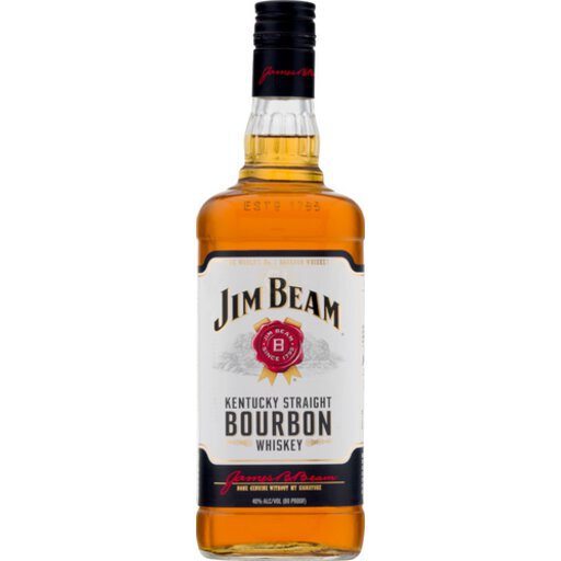 Jim Beam Kentucky Straight Bourbon Whiskey 1L