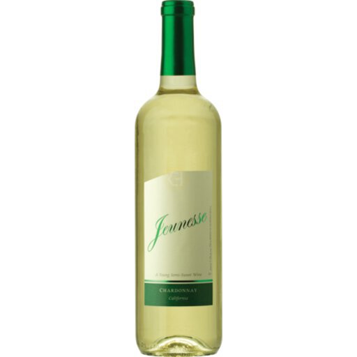 Jeunesse Chardonnay Semi Sweet Wine White 750Ml